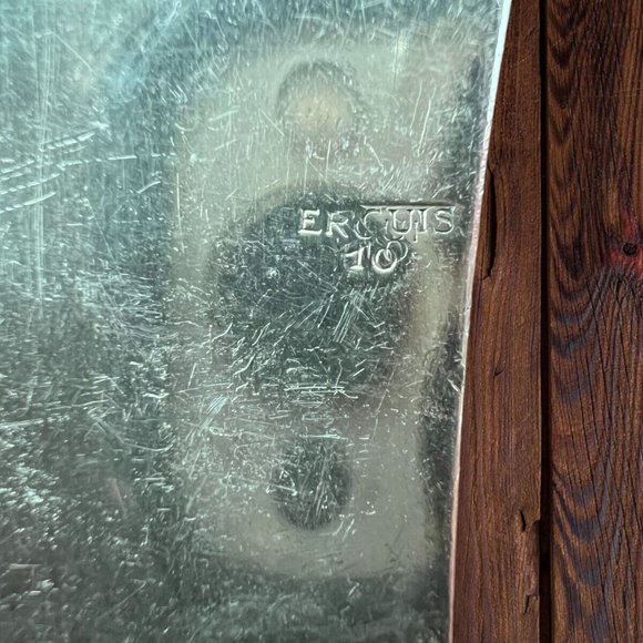 Ercuis Silver Fish Serving Knife 11.75" H French Marine Nationale Navy Anchor - Picture 8 of 8